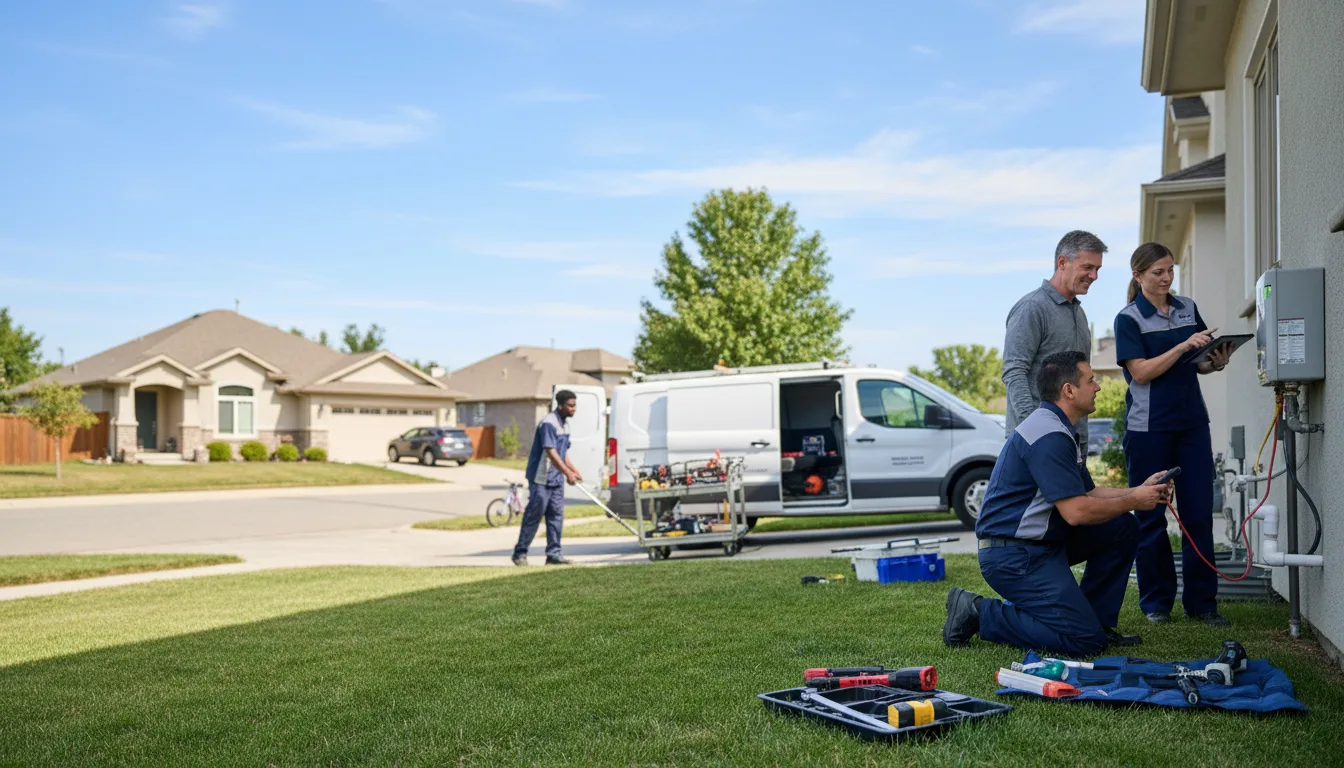 Tankless water heater service in Malcolm, NE